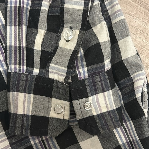 Levis long sleeve western button down shirt size large. - Picture 7 of 9